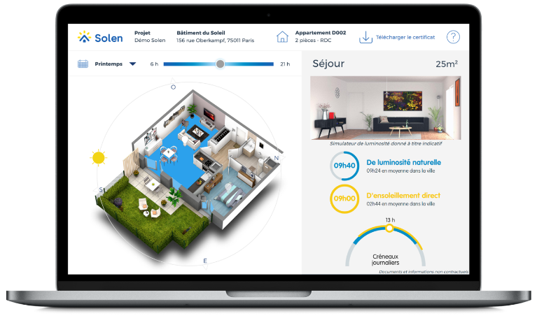 Visuel Solen plateforme digitale luminosité