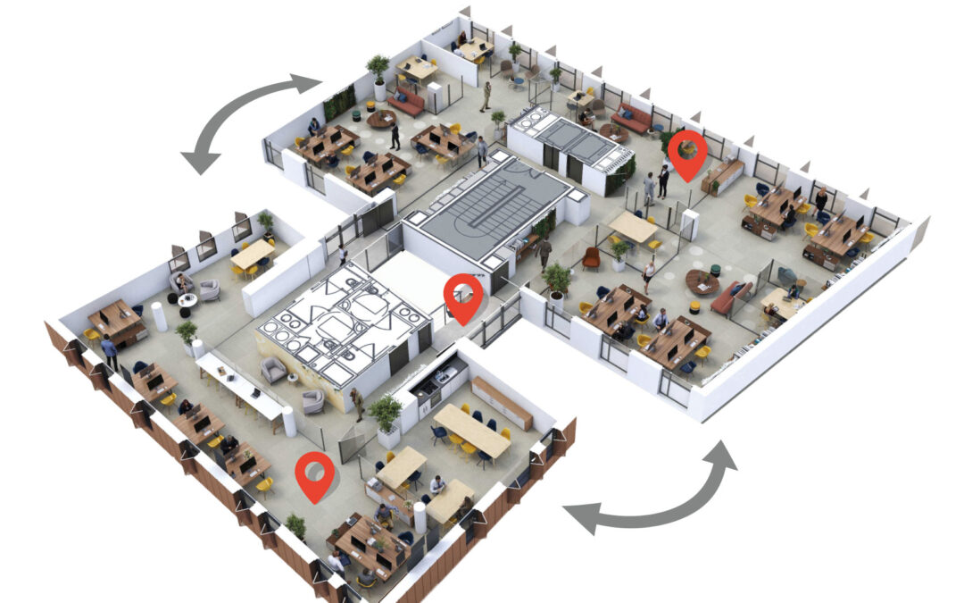 L’office Staging 3D : l’outil de projection 3D dédié à l’immobilier tertiaire.