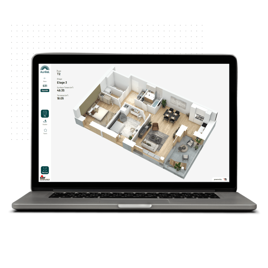 2D, 3D et 360° : Des outils web pour la vente immobilière neuve