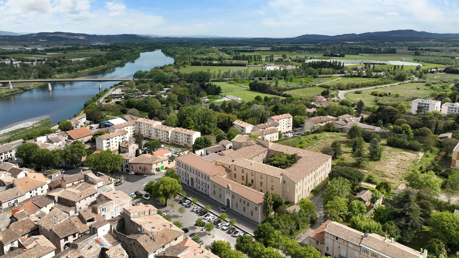 Perspective 3D projet réhabilitation monastère Crenn & Odeau immobilier