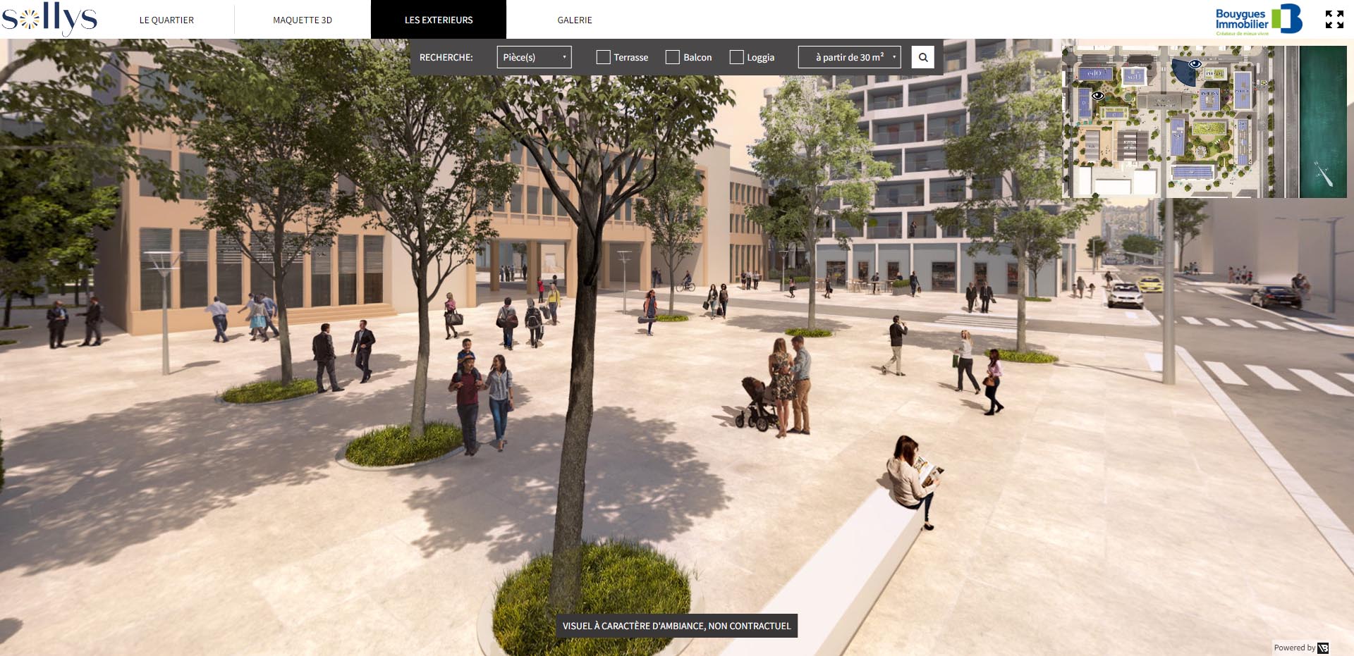 Sollys - Bouygues Immobilier - Visite virtuelle 3D