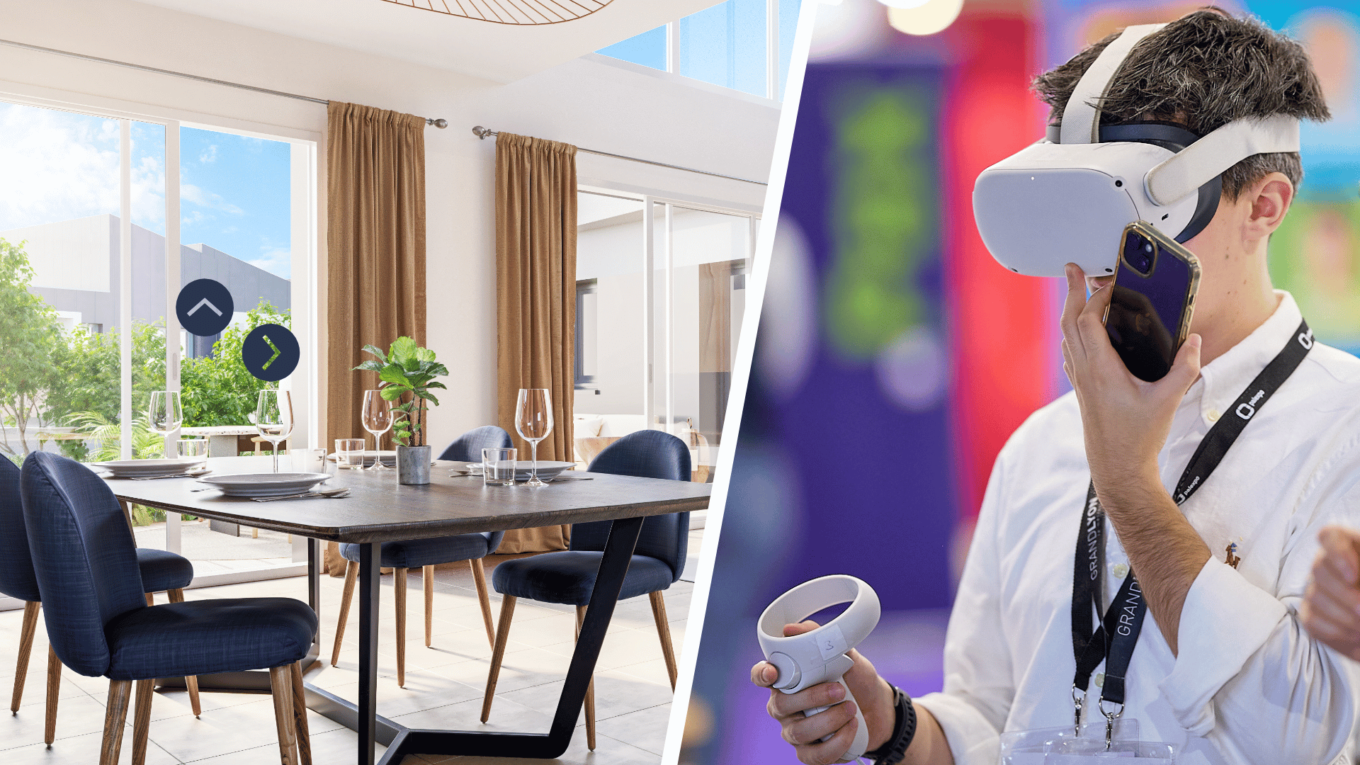 Visite virtuelle 360° pour découvrir un logement neuf en immersion Visite virtuelle 360° d’un logement neuf dans un programme immobilier en VEFA