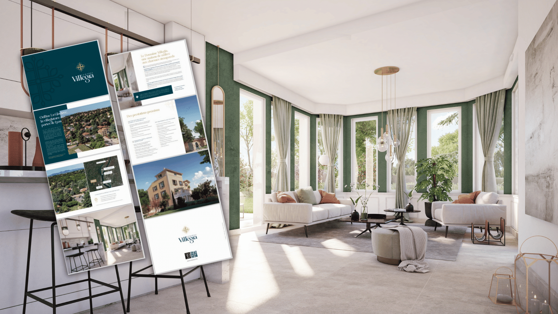 Plaquette programme immobilier et identité