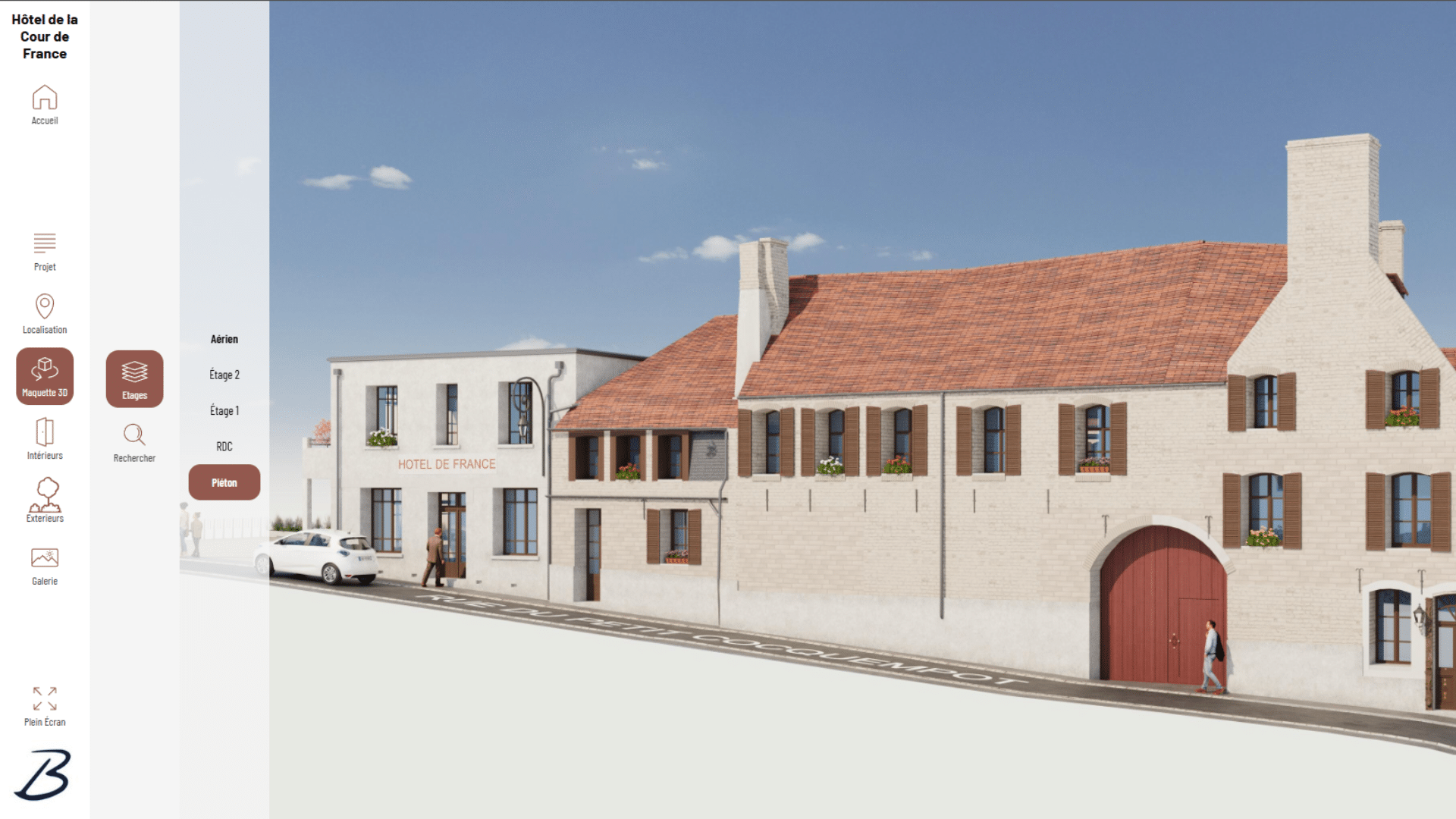 Perspective 3D promotion immobilière – projet The 8 à Lyon par VirtualBuilding