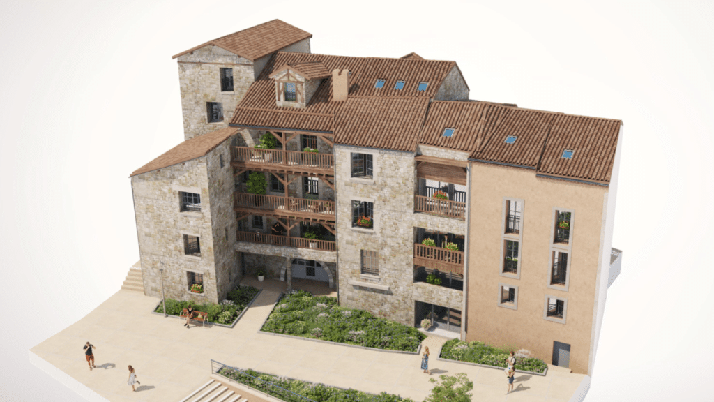 Maquette 3D réhabilitation : révélez le potentiel d’un patrimoine à restaurer