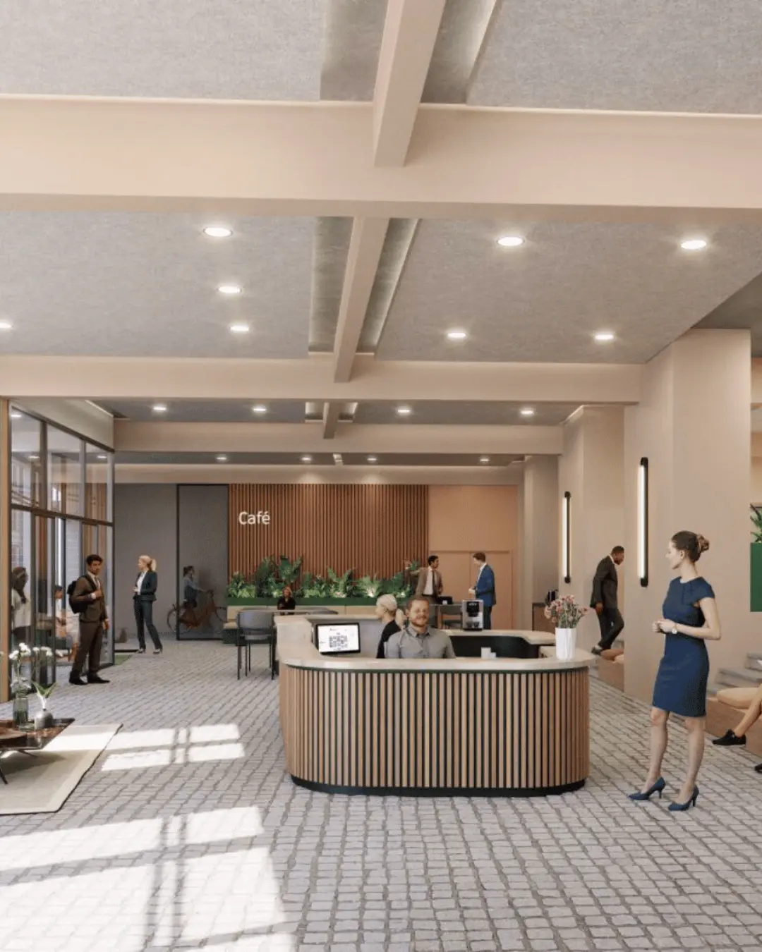 Médias 3D pour l'immobilier tertiaire et retail