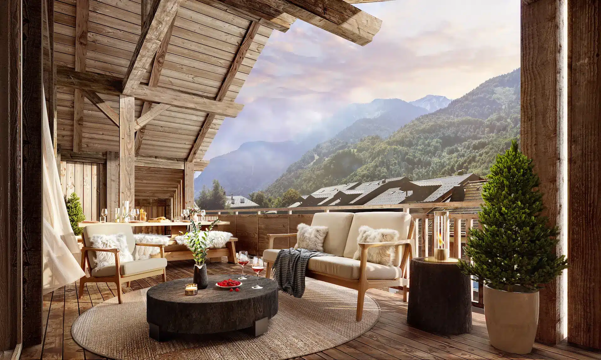 Altimétrie en vue réelle d’un bien d’exception