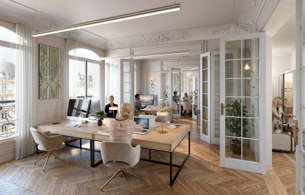 Visite virtuelle bureaux avant travaux : commercialiser tôt