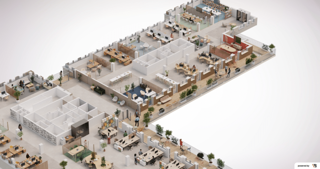 Commercialiser des bureaux vacants : comment la 3D aide un actif à se différencier ?