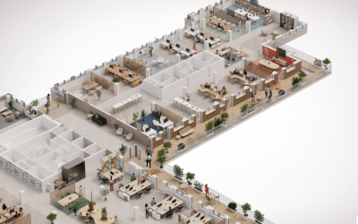 Commercialiser des bureaux vacants : comment la 3D aide un actif à se différencier ?