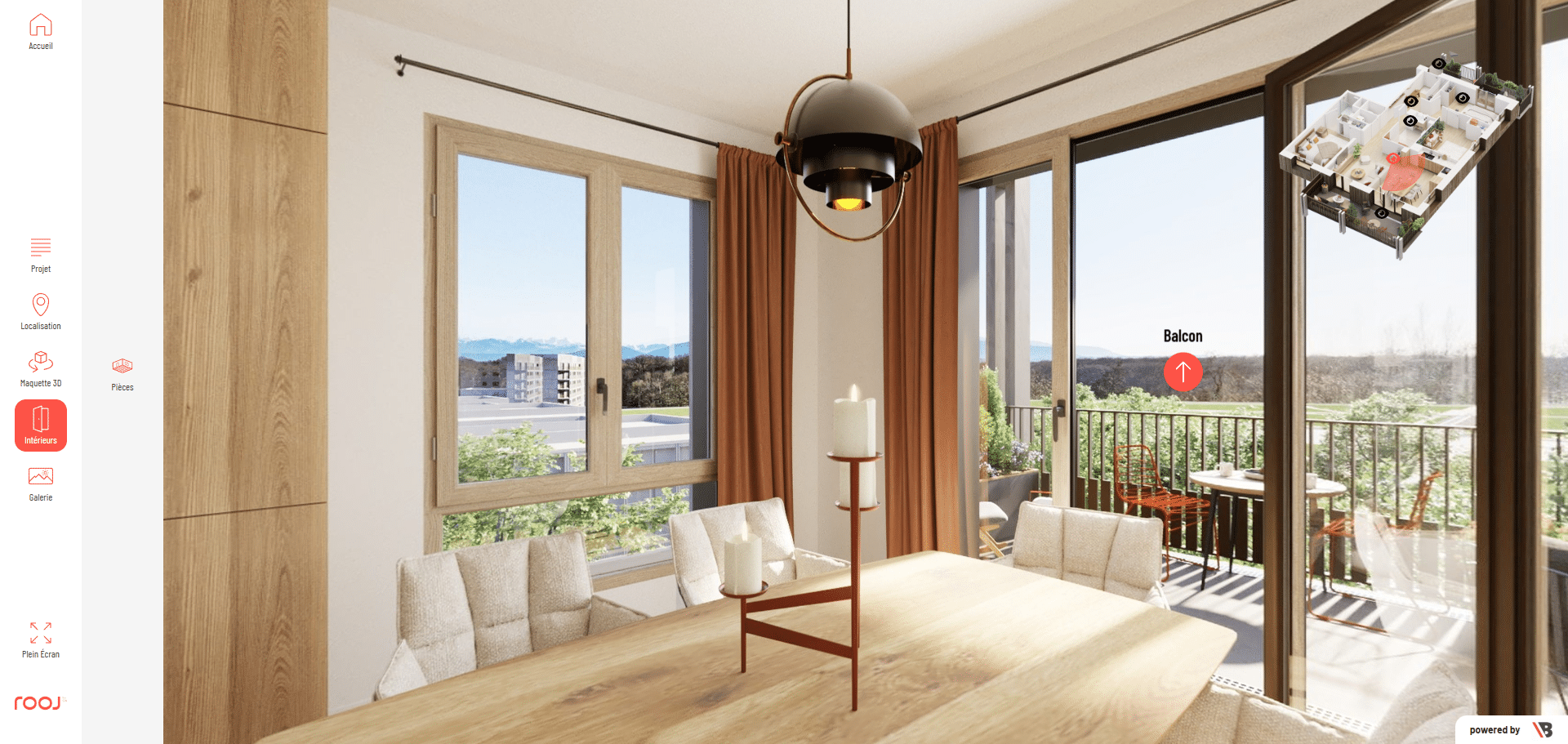 Visite virtuelle du programme Paimboeuf utilisée dans le marketing digital immobilier neuf